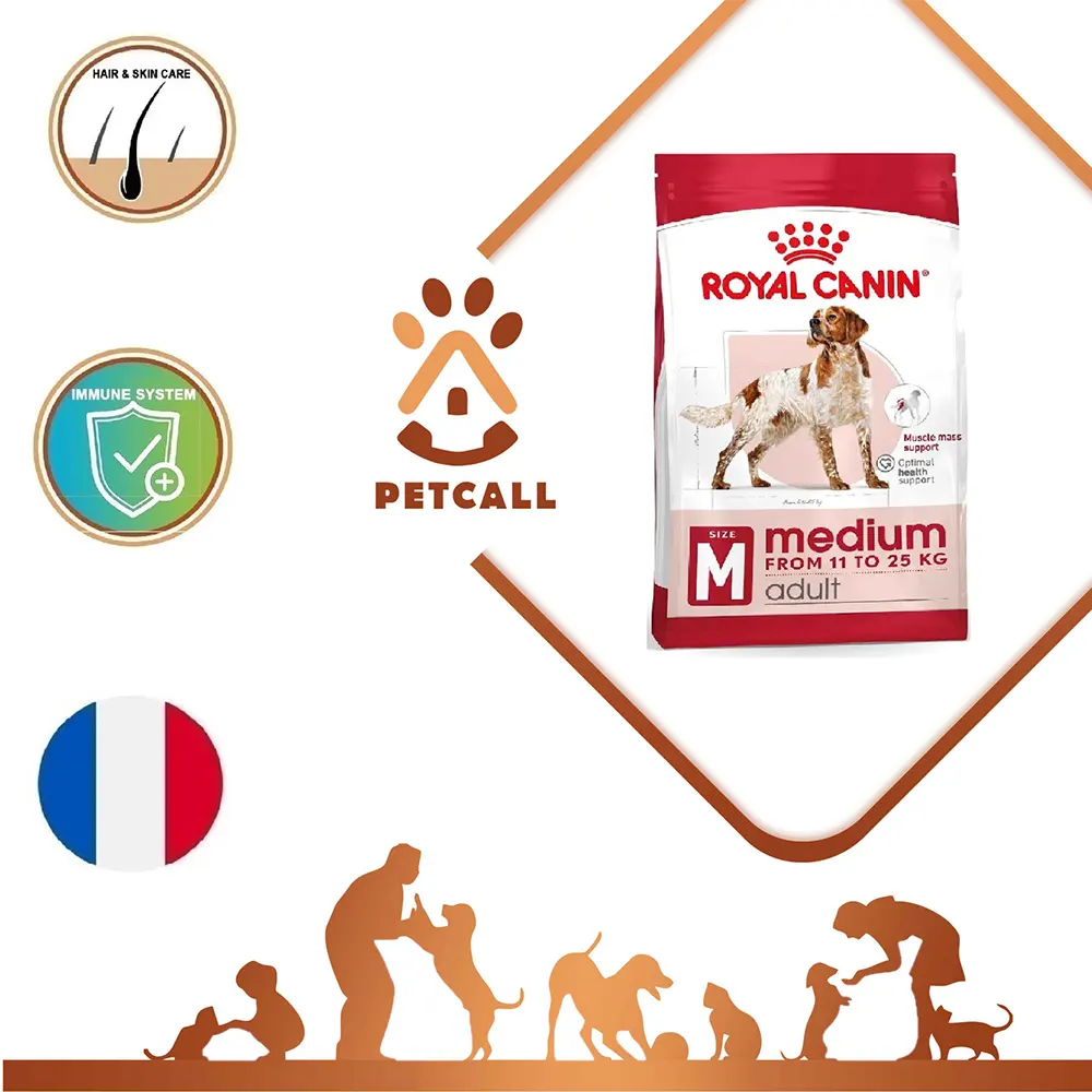 مدیوم ادالت رویال کنین _ Royal Canin Medium Adult