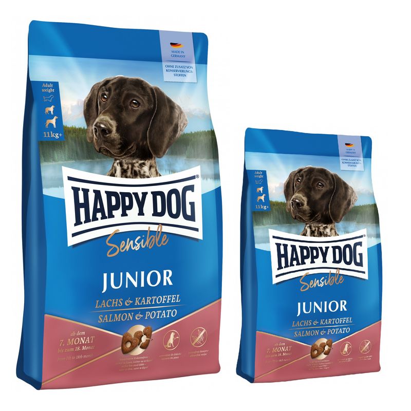 خرید و مشخصات غذاخشک هپی داگ سنسیبل جونیور | happy dog sensible junior