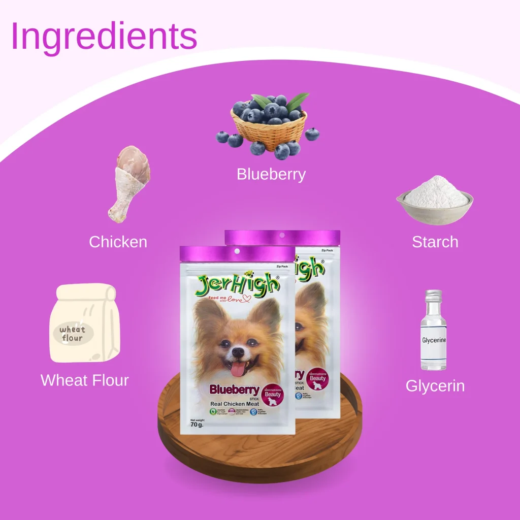 قیمت و مشخصات تشویقی جرهای با طعم بلوبری | jerhigh snack bluo berry