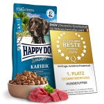 خرید ، قیمت و مشخصات غذا خشک سگ هپی داگ سنسیبل کاریبیک | Happy Dog Sensible Karibik