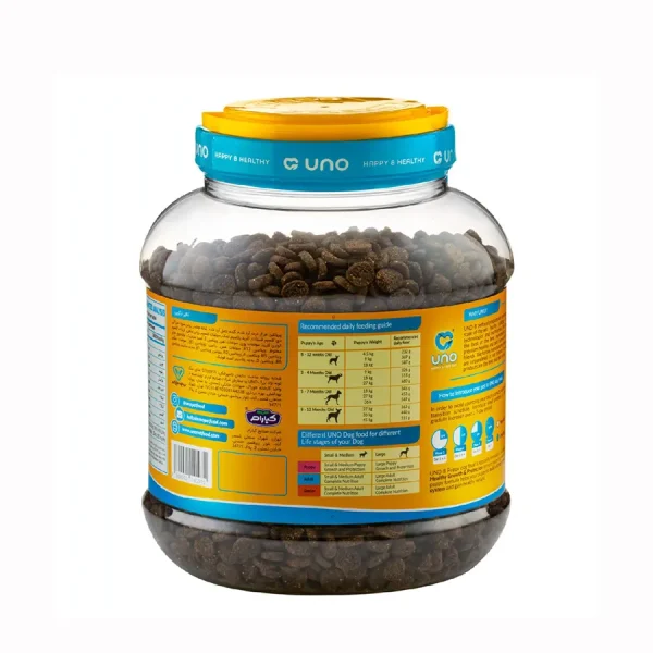 خرید ، قیمت و مشخصات غذا خشک پاپی نژاد بزرگ اونو | Papy UNO
