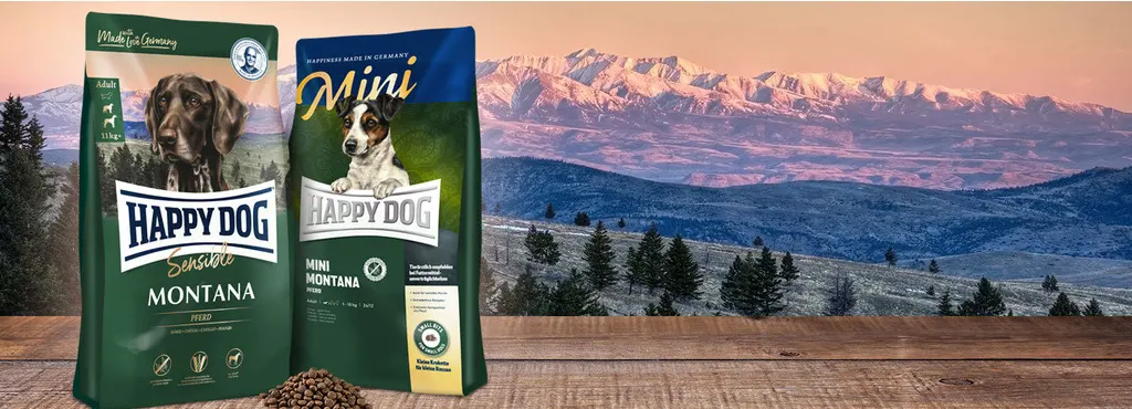 قیمت ، مشخصات و خرید غذا خشک هپی داک سنسیبل مونتانا | happy dog sensible montana