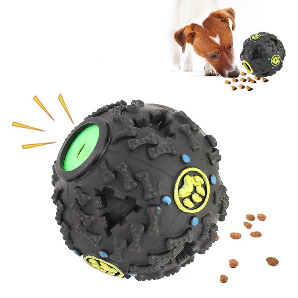 خرید ، قیمت و مشخصات توپ صدا دار ( مخزن دار ) | dog ball treat holder