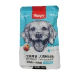 خرید و مشخصات پوچ ونپی با طعم مرغ و تاندون گوساله | treats Wanpy Chicken & beef tendon