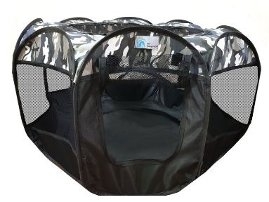خرید ، قیمت و مشخصات پارک برزنتی ساده سایز L , M | foldable dog cage