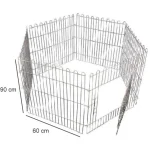 خرید و مشخصات پارک سگ با ارتفاع 90 سانت | foldable dog cage