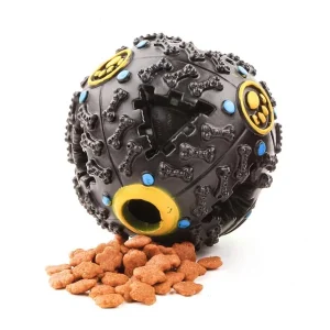 خرید ، قیمت و مشخصات توپ صدا دار ( مخزن دار ) | dog ball treat holder