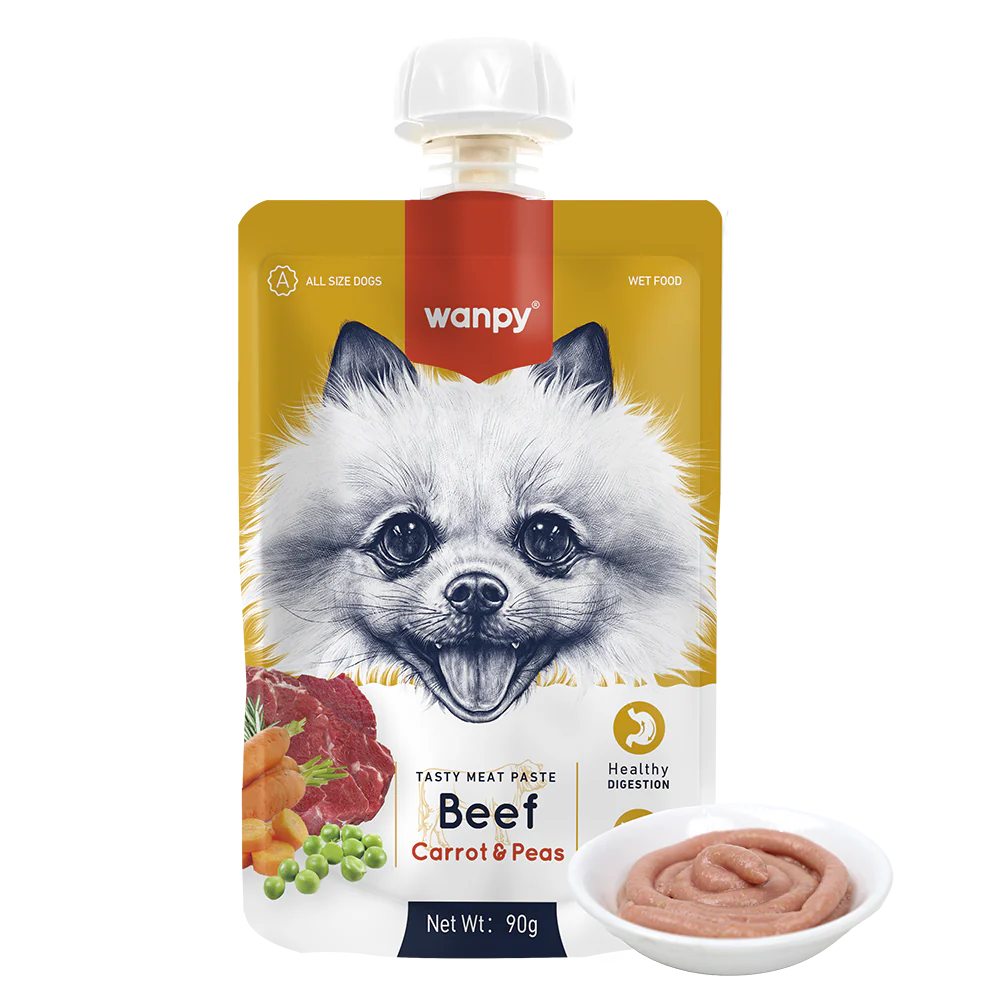 خرید ، قیمت و مشخصات پودینک ونپی با طعم گوشت | wenpy dog pudding