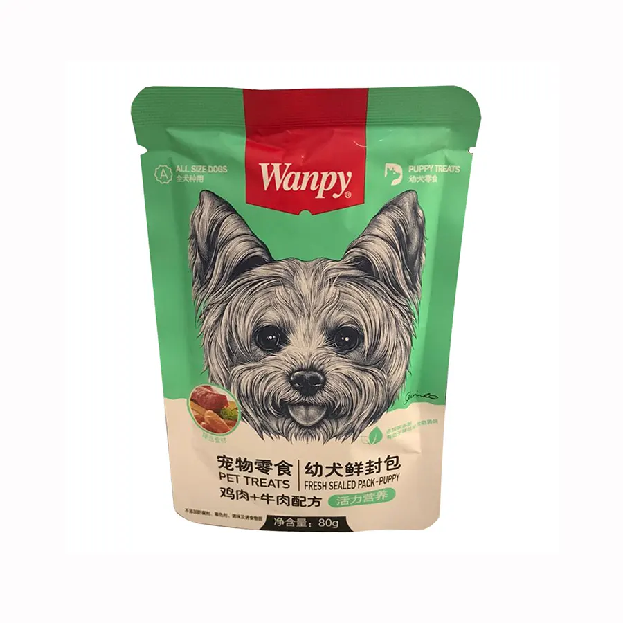 خرید ، قیمت و مشخصات پوچ ونپی با طعم جگر و گوشت گاو | wanpy dog treats Wanpy lever & beef