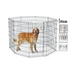 خرید و مشخصات پارک سگ با ارتفاع 90 سانت | foldable dog cage