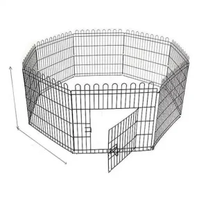 خرید و مشخصات پارک سگ با ارتفاع 90 سانت | foldable dog cage