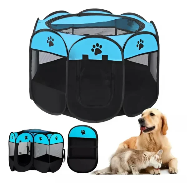 خرید ، قیمت و مشخصات پارک برزنتی پلاس سایز L , M | foldable dog cage