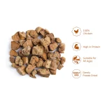 قیمت و خرید تشویقی سگ ونپی فریز دراید جگر مرغ | Wanpy Dog Treat With chicken liver