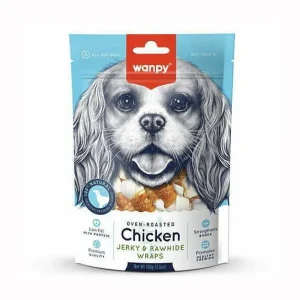خرید و مشخصات تشویقی سگ طعم مرغ ونپی | Wanpy Chicken Jerky