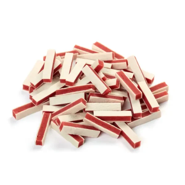 خرید قیمت و مشخصات تشویقی سگ طعم مرغ و ماهی کاد ونپی | Wanpy Chicken Jerky & Codfish Sandwiches