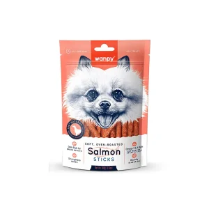 خرید ، قیمت و مشخصات تشویقی سگ ونپی مدادی سالمون | Wanpy Salmon Stick
