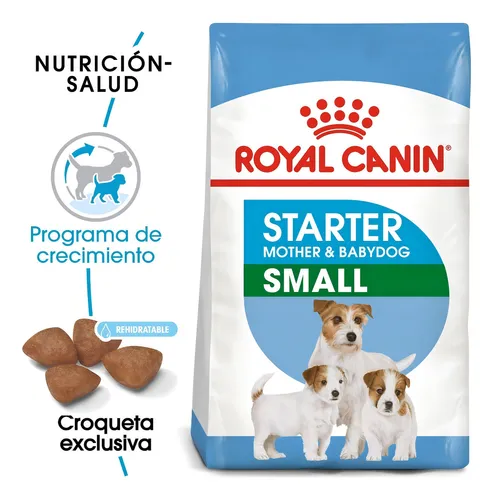 خرید و مشخصات غذا خشک مادر و فرزند رویال کنین از پت شاپ لنداف هانا | Mini Starter Mother & Babydog