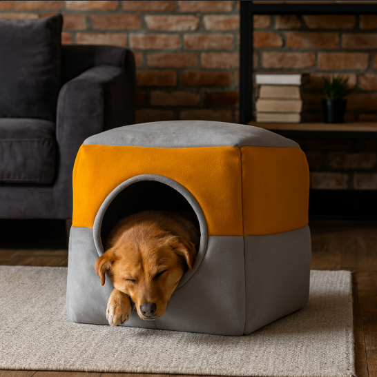 خرید ، قیمت و مشخصات جا خواب سه کاره سگ | Three-function dog bed