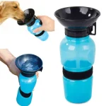 خرید و مشخصات قمقمه پرتابل فشاری مخصوص سگ‌ پت شاپ لنداف هانا | Springer Travel Dog Bottle