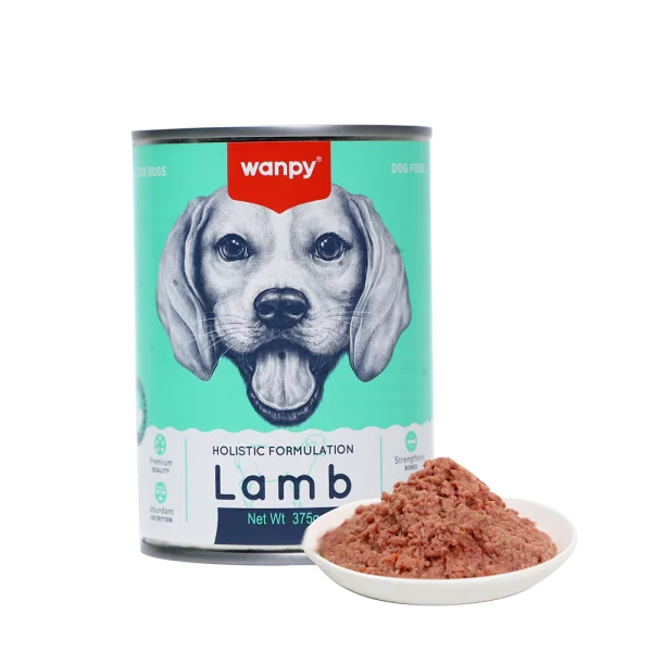 خرید ، قیمت و مشخصات کنسرو ونپی با طعم بره | Wanpy Dog Canned Food Lamb