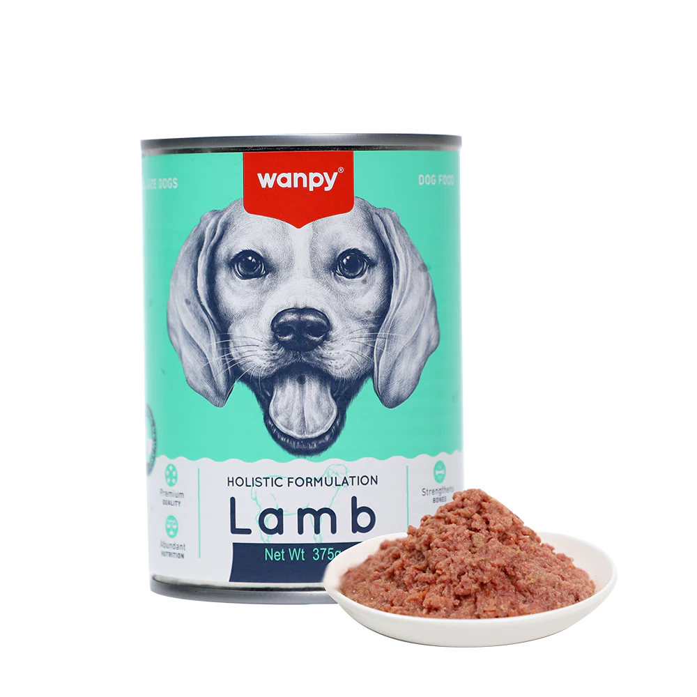 خرید ، قیمت و مشخصات کنسرو ونپی با طعم بره | Wanpy Dog Canned Food Lamb