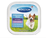 خرید ، قیمت و مشخصات ووم وینستون سگ بره و بوقلمون پت شاپ لنداف هانا | Winston gourmet menu with veal and poultry
