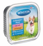 خرید ، قیمت و مشخصات ووم وینستون سگ بره و بوقلمون پت شاپ لنداف هانا | Winston gourmet menu with veal and poultry