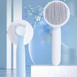 خرید، قیمت، و مشخصات برس سگ و گربه تریکسی پتشاپ لنداف هانا | trixie brush