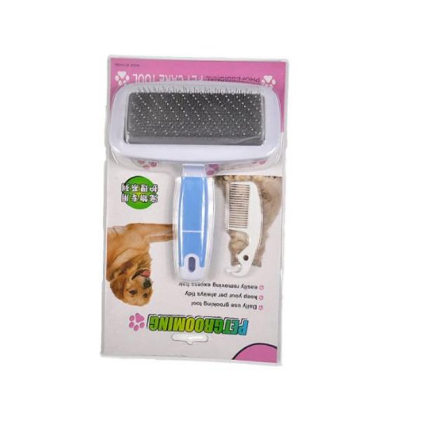 خرید ، قیمت و مشخصات برس شانه دار نیکن از پت شاپ لنداف هانا