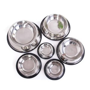 خرید و مشخصات ظرف غذا استیل سگ