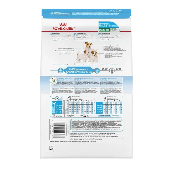 خرید و مشخصات غذا خشک مادر و فرزند رویال کنین از پت شاپ لنداف هانا | Mini Starter Mother & Babydog