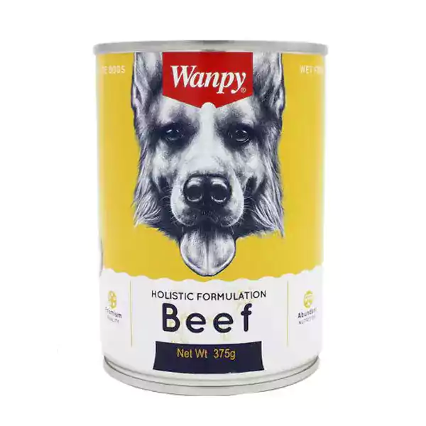 خرید ، قیمت و مشخصات کنسرو ونپی گوشت | Wanpy Premium Beef & Vegetable