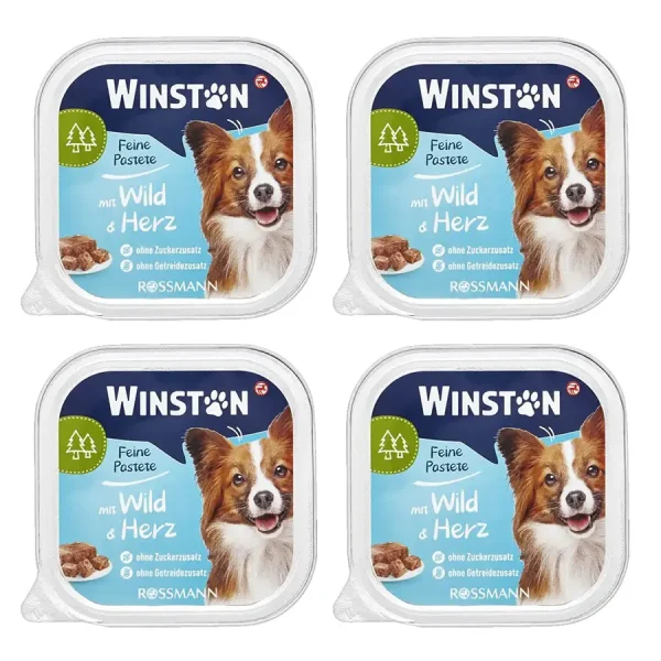 خرید ، قیمت و مشخصات ووم وینستون سگ از فروشگاه اینترنتی لنداف هانا | Winston Schlemmer‑Menü with Wild & Heart