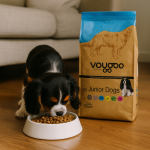 خرید ، قیمت و مشخصات غذا خشک سگ وودو مدل اسمال جونیور از پت شاپ لنداف هانا | Small Junior Voodoo