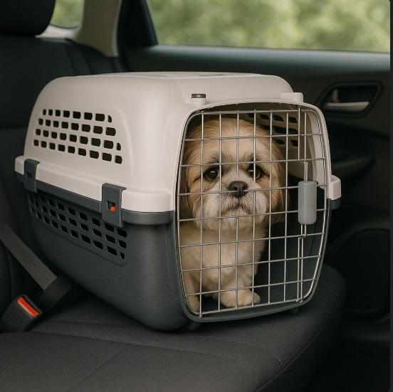 خرید ، قیمت و مشخصات باکس حمل سگ و گربه مکس از پت شاپ لنداف هانا | Dog Travel Carrier