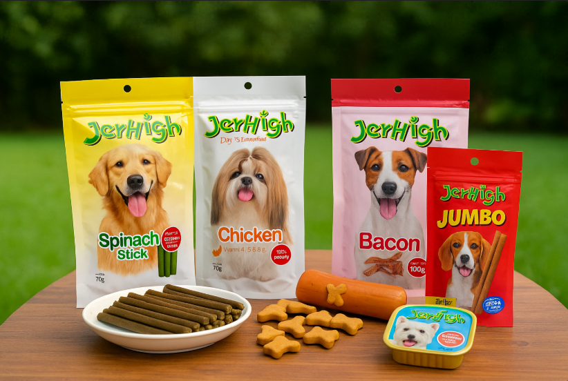 محصولات برند جرهای Jer High از پت شاپ لنداف هانا 