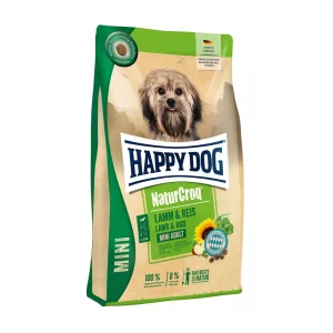 خرید قیمت و مشخصات غذای خشک سگ نیچر کراک بالانس مینی ادالت هپی داگ از پت شاپ لنداف هانا | Happy dog naturcroq balance
