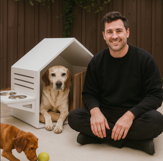 خرید ، قیمت و سفارش کلبه ی سگ رویا از پت شاپ لنداف هانا | Dog House