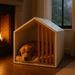 خرید ، قیمت و سفارش کلبه ی سگ آنجلیکا از پت شاپ لنداف هانا | Dog House