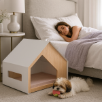 خرید ، قیمت و سفارش کلبه ی سگ ستاره از پت شاپ لنداف هانا | Dog House