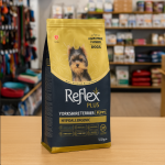 خرید ، قیمت و مشخصات غذای خشک سگ یورکشایر رفلکس پلاس از پت شاپ لنداف هانا | Reflex Plus Yorkshire Terrier Puppy Hypoallergenic Dry Dog Food