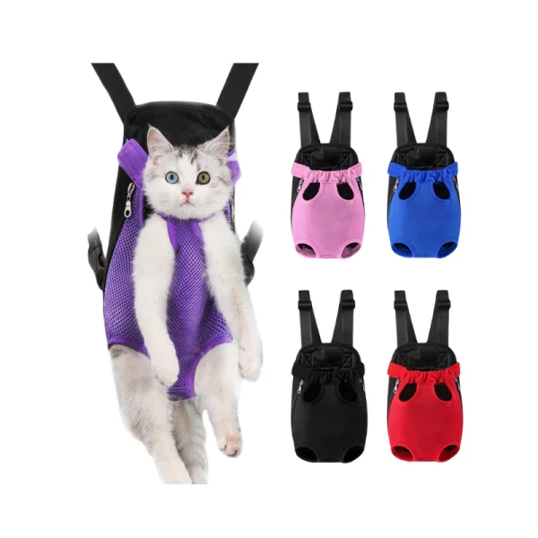 خرید ، قیمت و مشخصات آغوشی سگ و گربه از پت شاپ لنداف هانا | Pet Sling Carrier