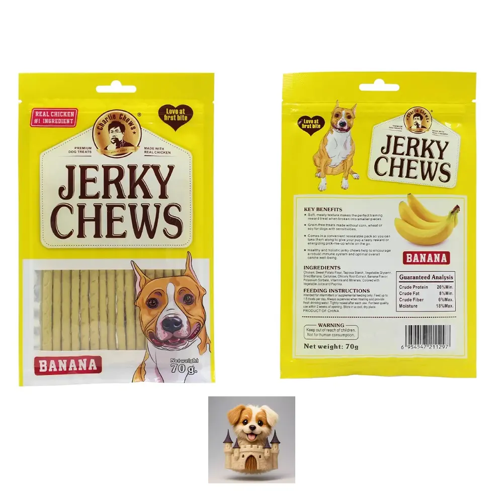 خرید، قیمت و مشخصات تشـویقـی ســگ جـــرکـــی از پت شاپ لنداف هانا | jerky Dog treats