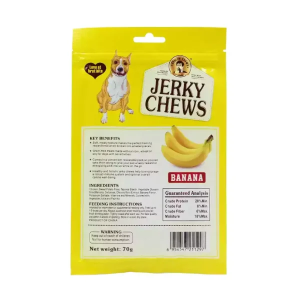 خرید، قیمت و مشخصات تشـویقـی ســگ جـــرکـــی از پت شاپ لنداف هانا | jerky Dog treats