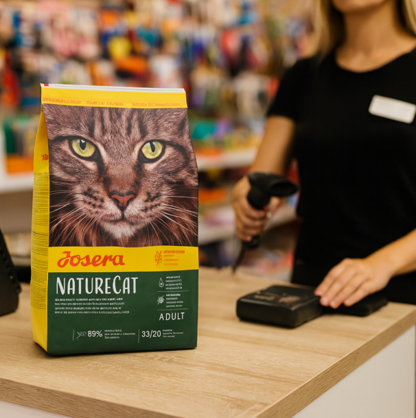خرید ، قیمت و مشخصات غذا خشک گربه نیچرکت کت جوسرا از پت شاپ لنداف هانا | Josera NatureCat