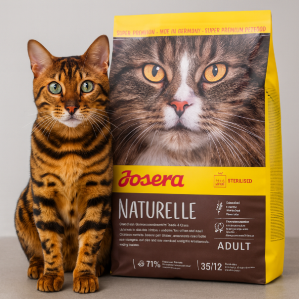 خرید ، قیمت و مشخصات غذا خشک گربه نچرال جوسرا از لنداف هانا | Josera Naturelle