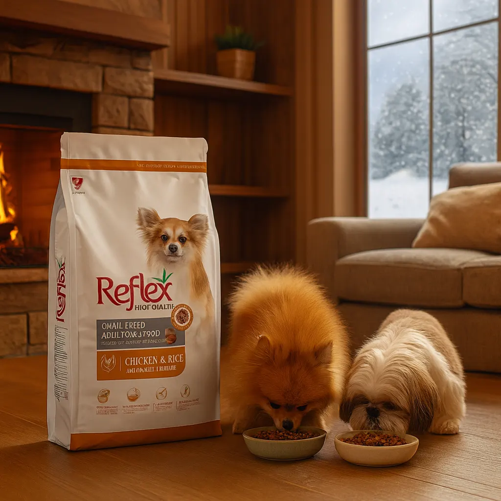 خرید ، قیمت و مشخصات غذا سگ رفلکس اسمال برید از پت شاپ لنداف هانا | Reflex High Quality Small Breed Adult Dog Food