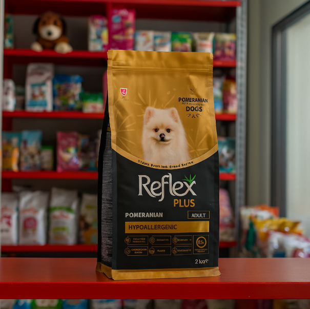 خرید ، قیمت و مشخصات غذا خشک رفلکس پبلاس|Reflex Plus Pomeranian Puppy Hypoallergenic