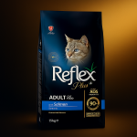 خرید قیمت و مشخصات غذا خشک گربه رفلکس پلاس از پت شاپ لنداف هانا | Reflex Plus Adult Cat Food with SalmonReflex Plus Adult Cat Food with Salmon
