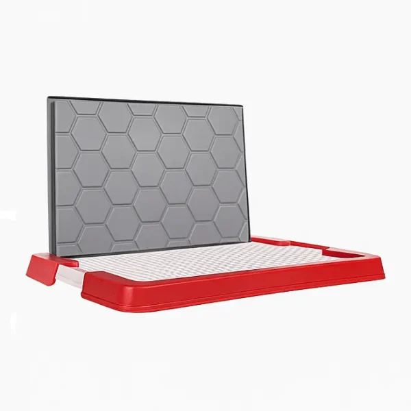 خرید ، قیمت و مشخصا دیواره ی سینی ادرار از پت شاپ لنداف هانا | Indoor Dog Toilet with Backboard